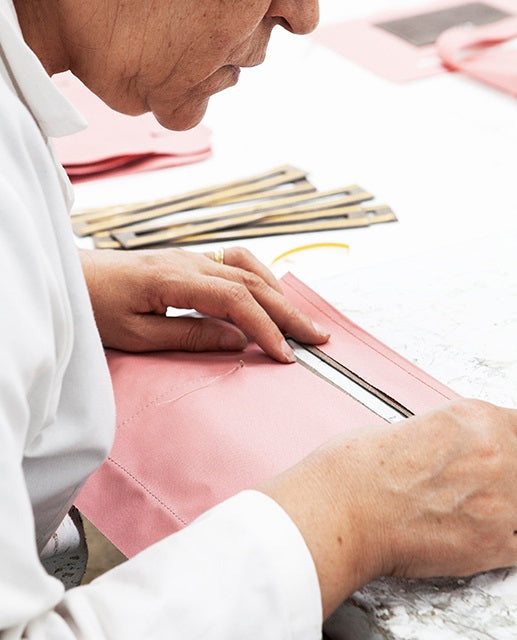 How we work with leather in a thoughtful way