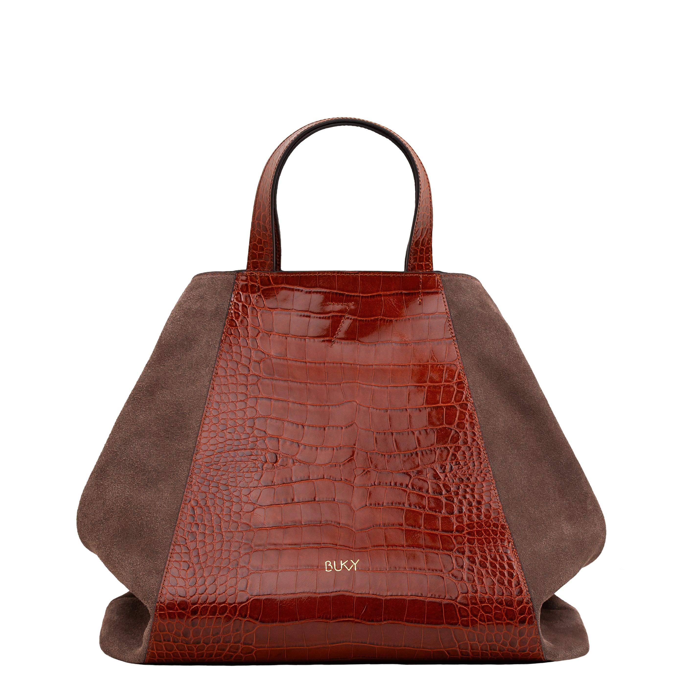 Midi Curie 3-in-1 bag / Cognac Croco