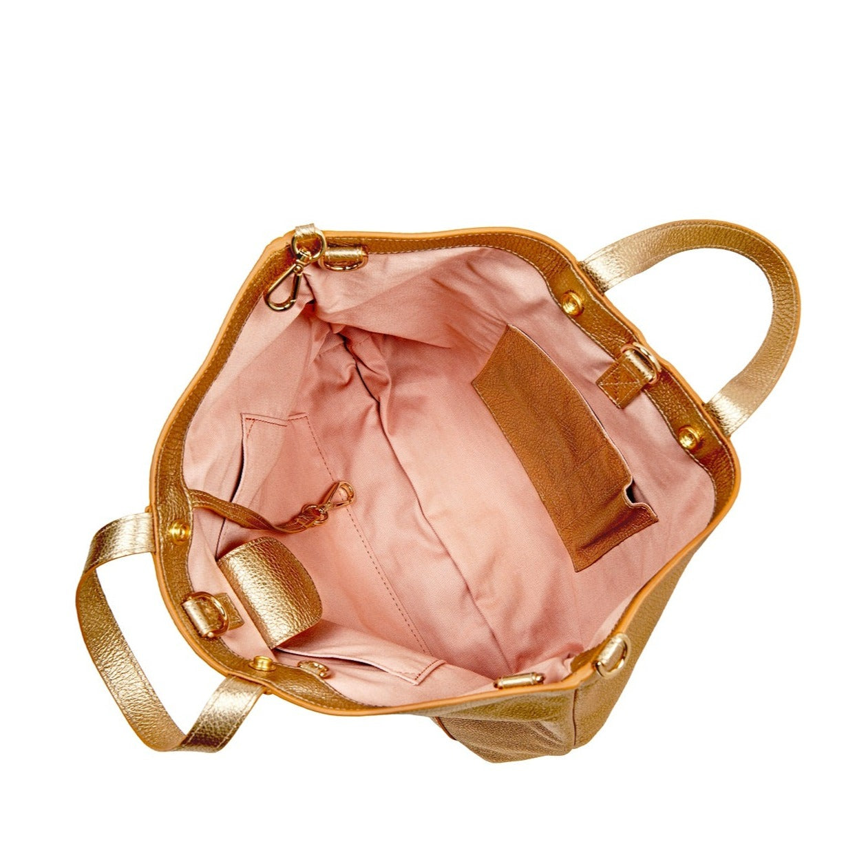 Mini Curie 3-in-1 bag / Golden