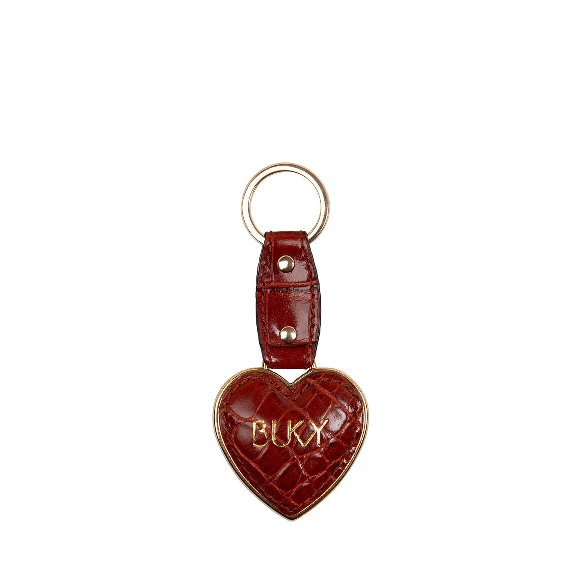 Heart You Key Holder / Croco