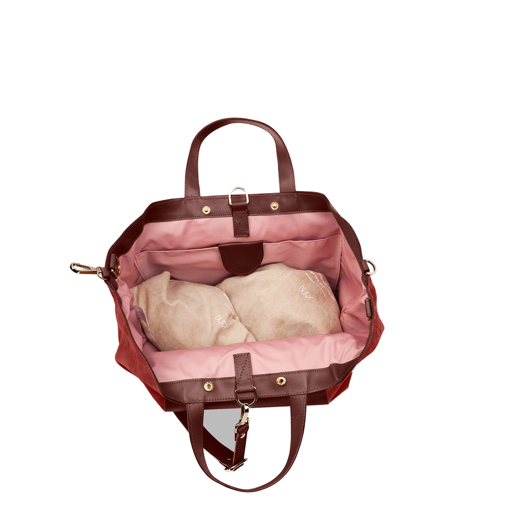 Pre-order: Midi Curie 3-in-1 bag / Burgundy