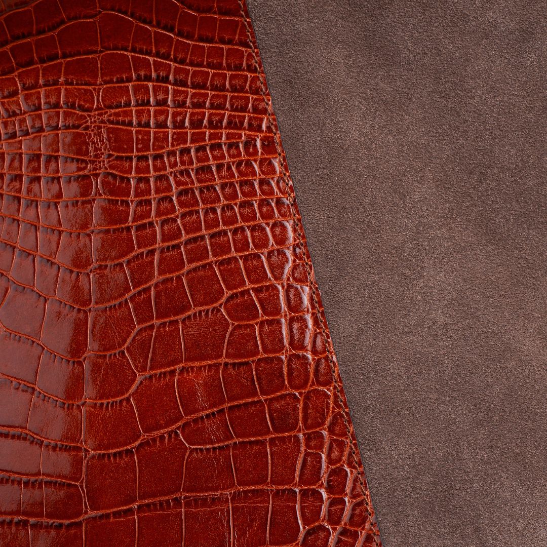 Maxi Strappy Curie 3-in-1 bag / Cognac Croco