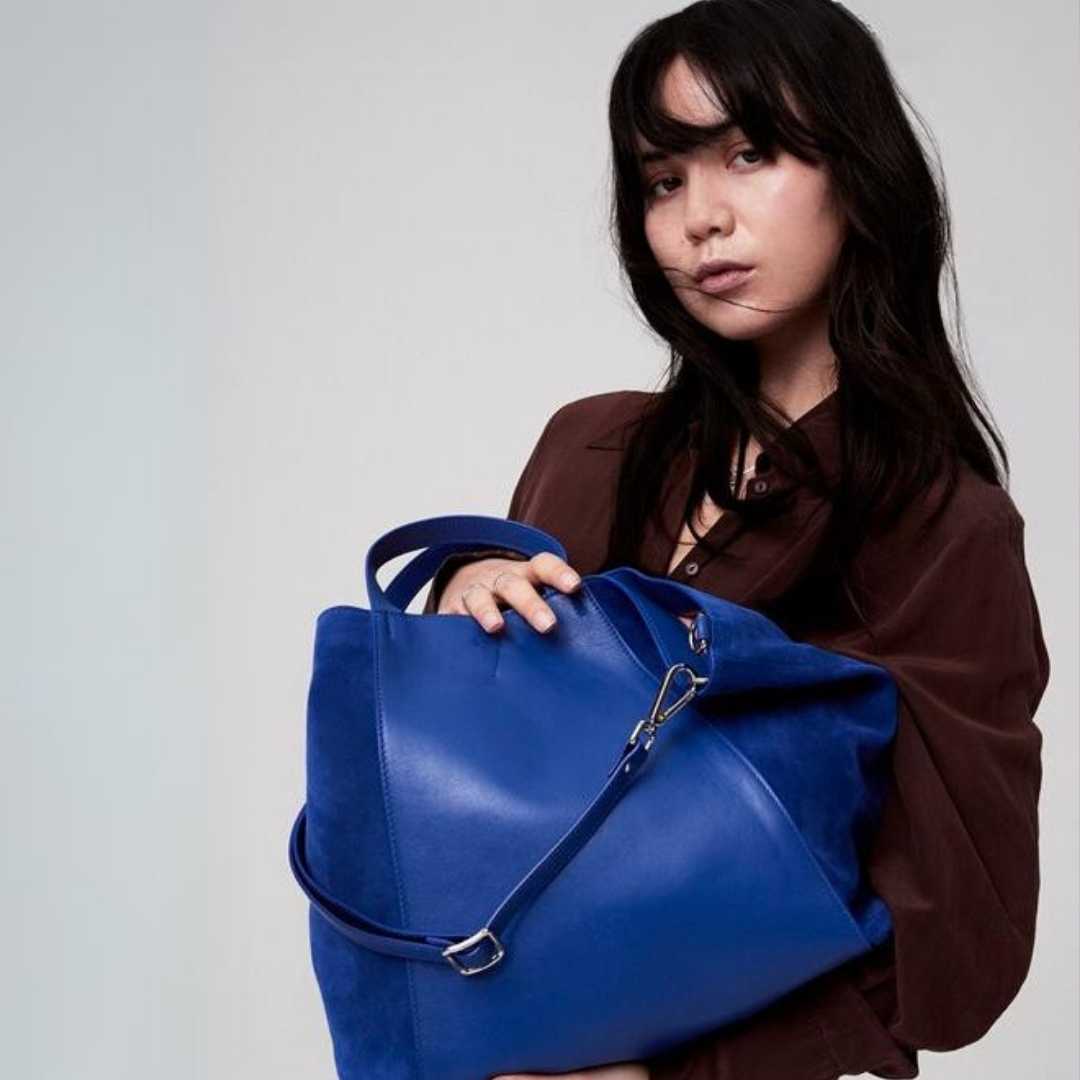 Pre-order: Midi Curie 3-in-1 bag / Cobalt