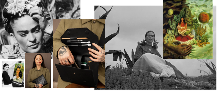 Kahlo väska, Maxi Plånbok