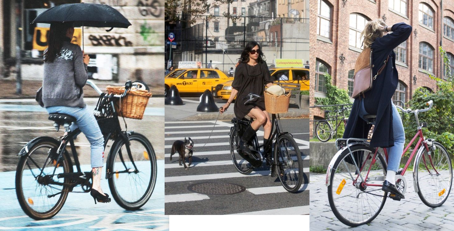 Collecting Women who Bike - with Bags