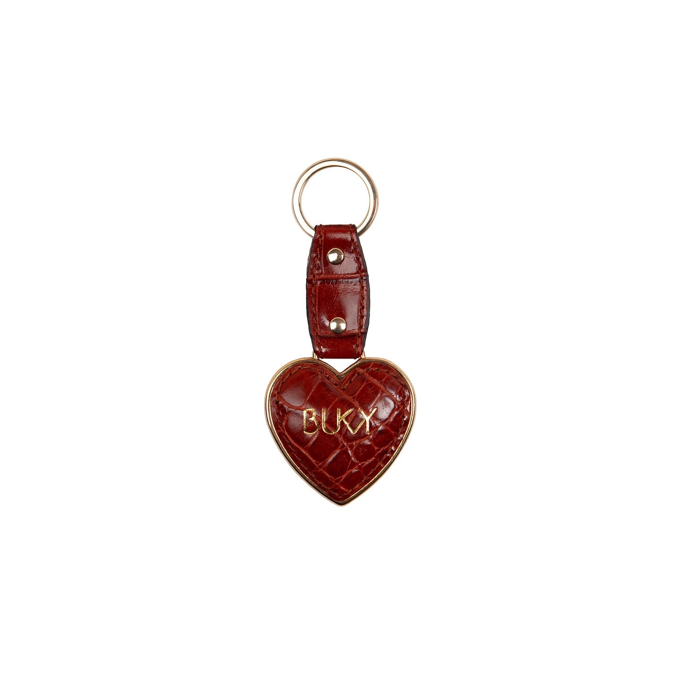 Heart You Key Holder / Croco