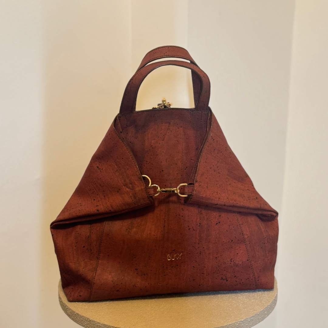 Sample: Midi Curie Burgundy Cork