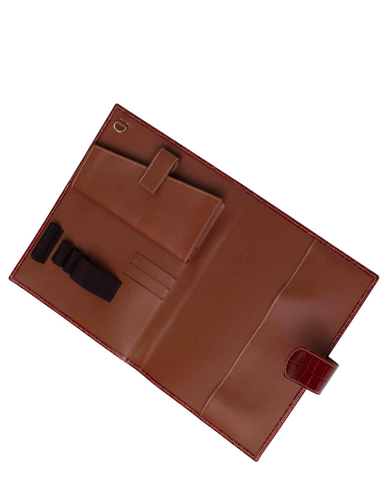 O'Keeffe Notebook Case / Cognac
