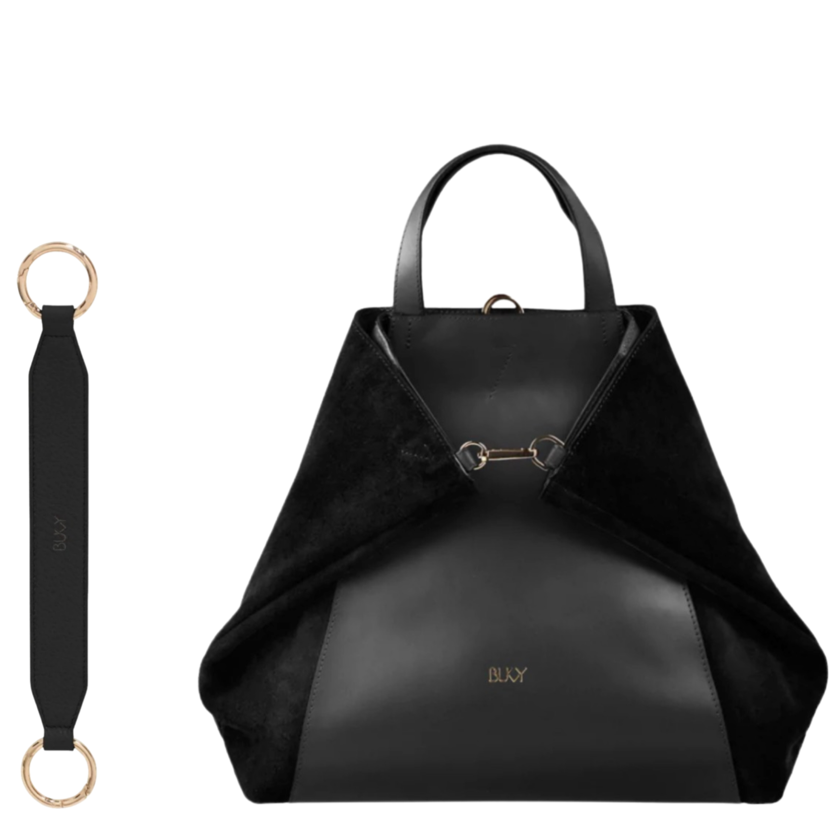 Midi Curie 3-in-1 Tasche / Schwarz